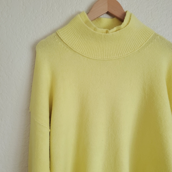 FREE PEOPLE After glow Mock Neck Oversized Sweater - Picture 6 of 6